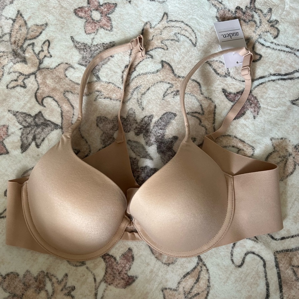 Auden Beige Nude T-Shirt Bra - Smooth Light Support